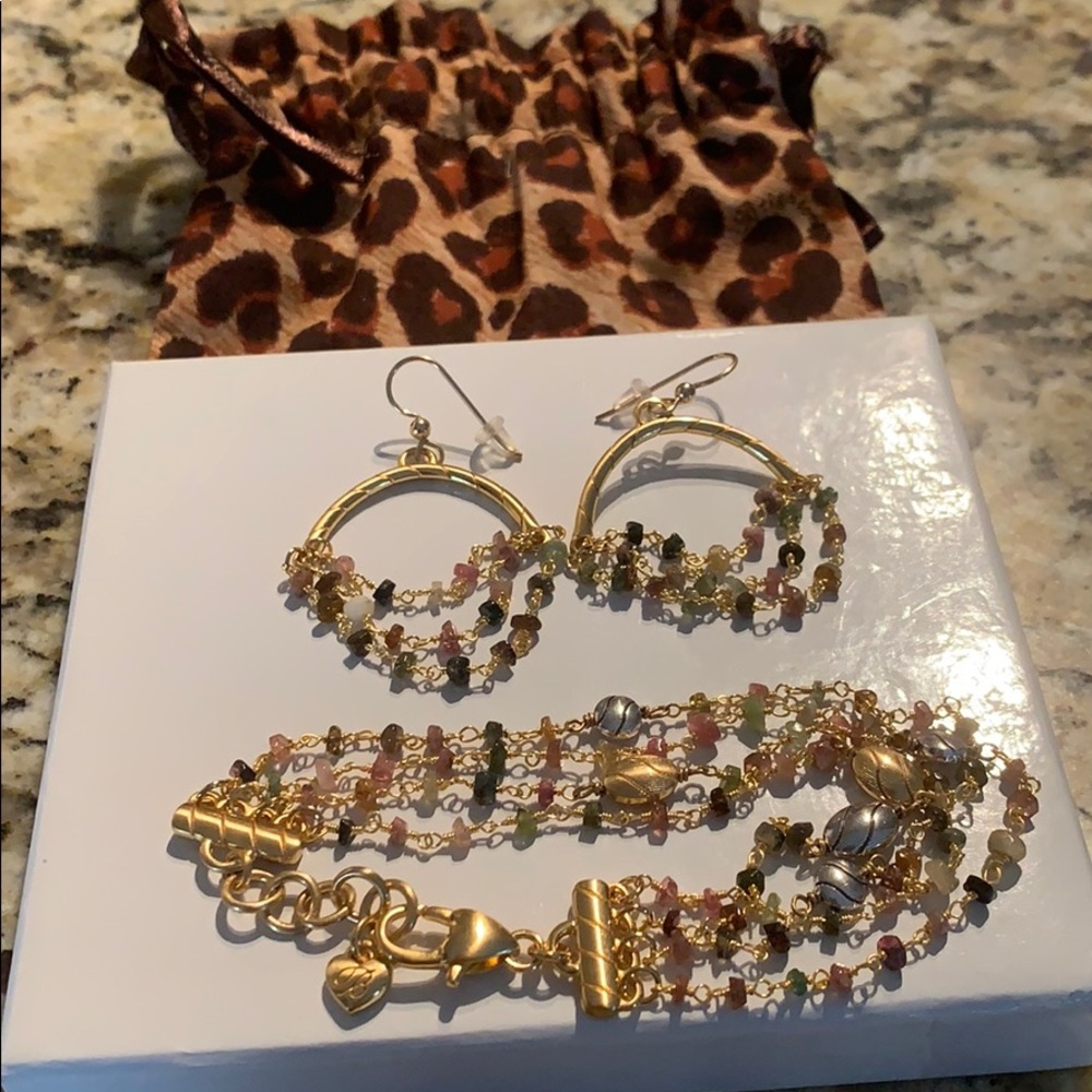Brighton earring and bracelet set